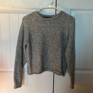 Brandy Melville gray sweater, one size